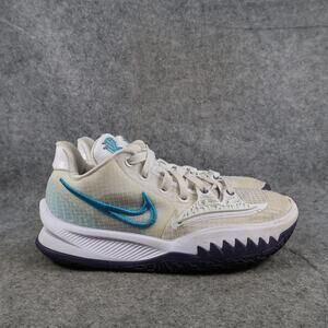 Nike Shoes Youth 5 Sneakers Basketball Trainer Kyrie Low 4 EP White Laser Blue